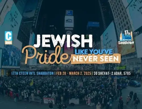 February 2025 New York International Shabbaton Join