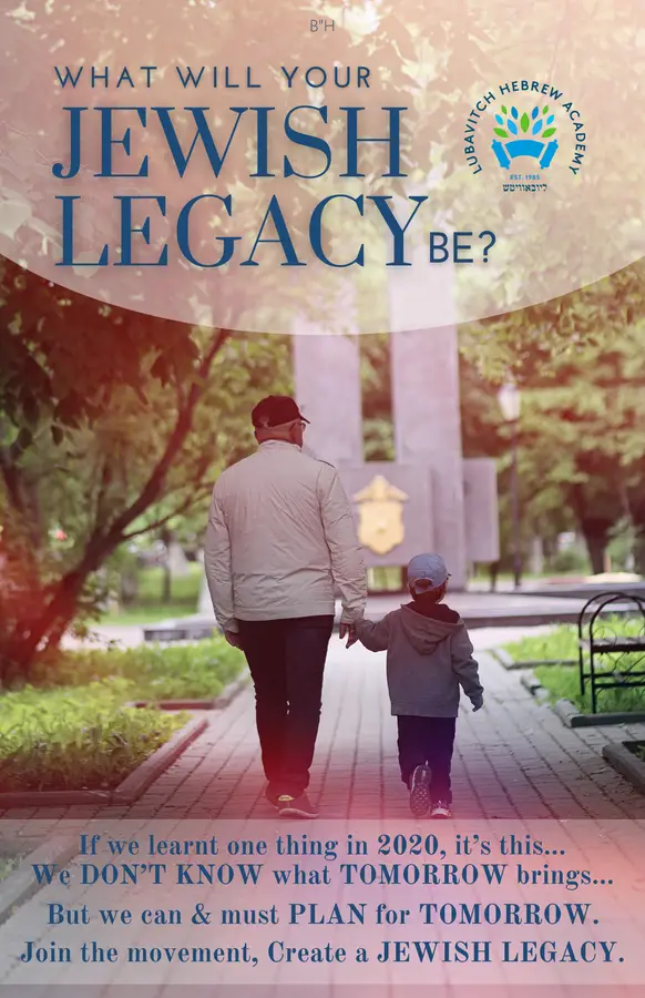 What will your JEWISH LEGACY be?