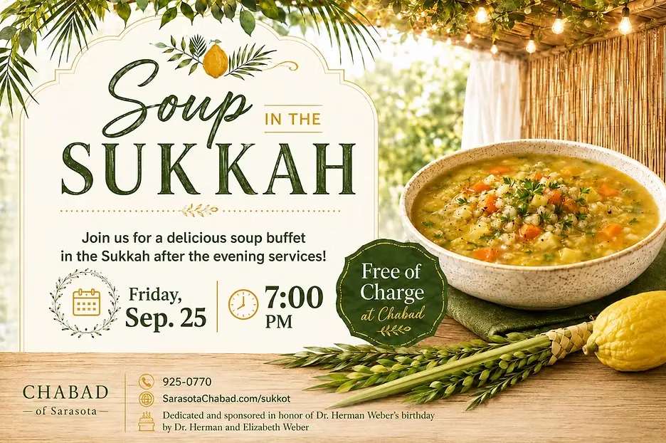 Soup in the Sukkah