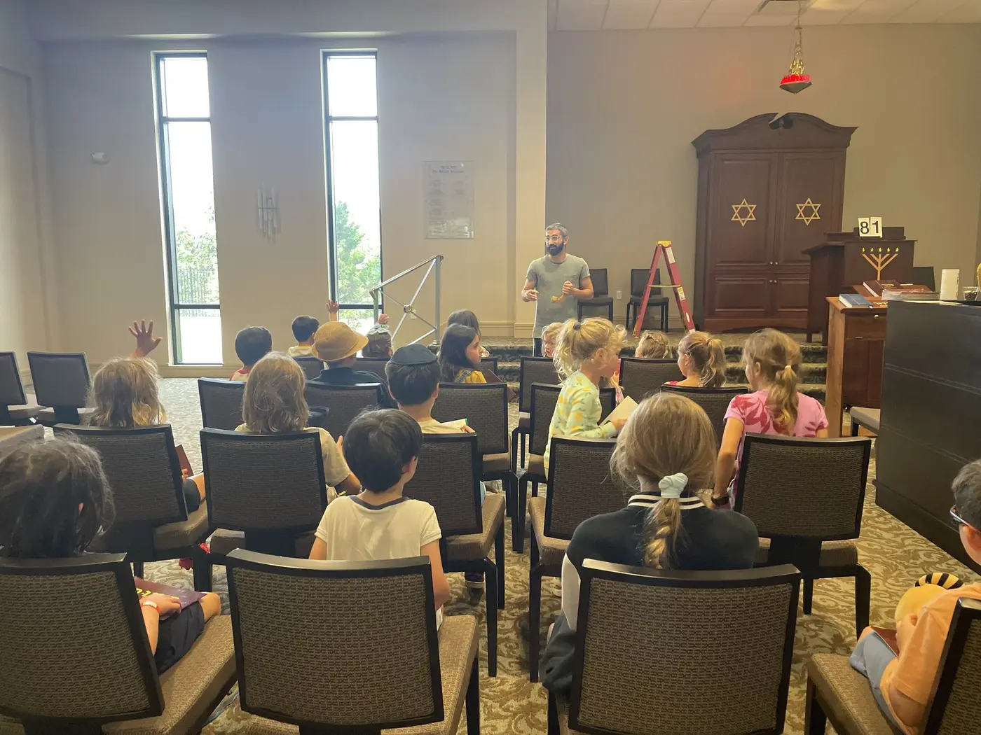 A Torah Class AT Hebrew School
