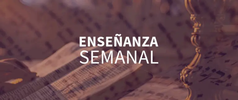Enseñanza semanal Especial Rosh Hashaná