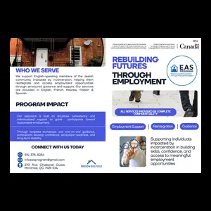 Front MJU English flyer
