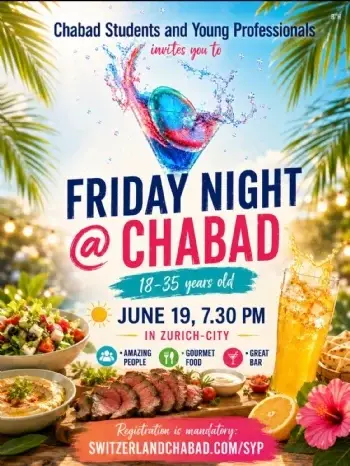 Friday Night @ Chabad For Students and young professionals, June 19th 2026