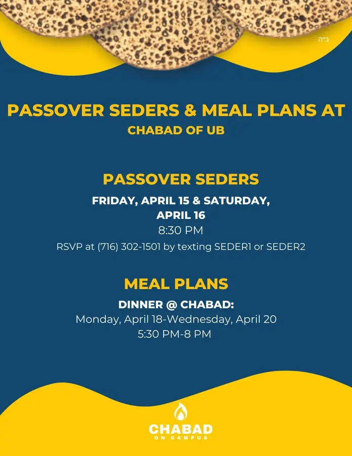 Passover Seders & Meals