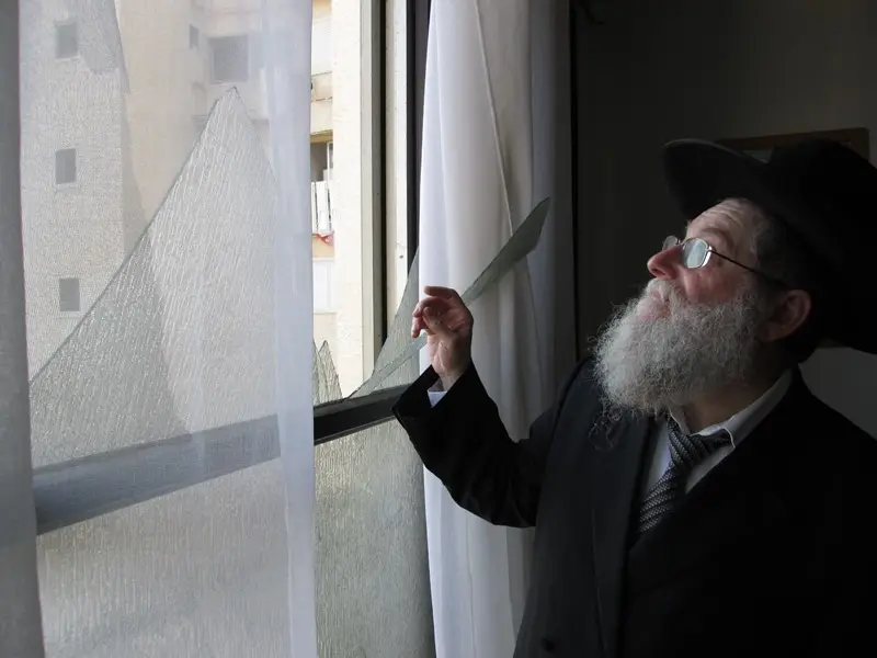 Damage and destruction at the Chabad homes