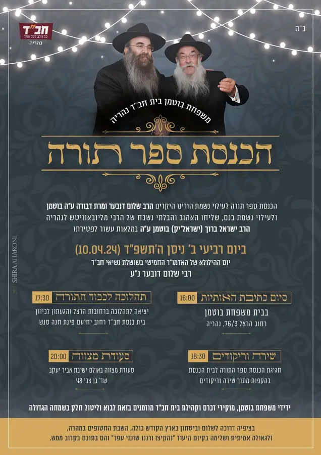 הכנסת ספר תורה