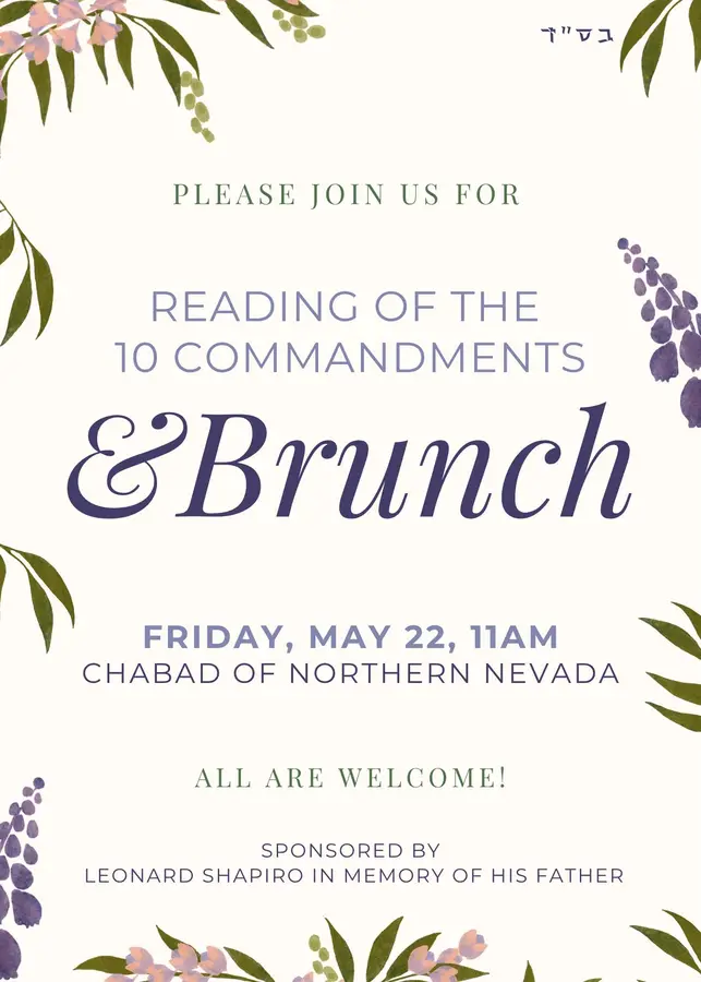 Shabbat // May 23