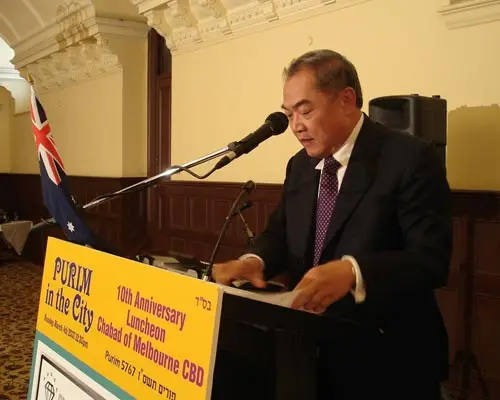 Lord Mayor of Melbourne Cr John So