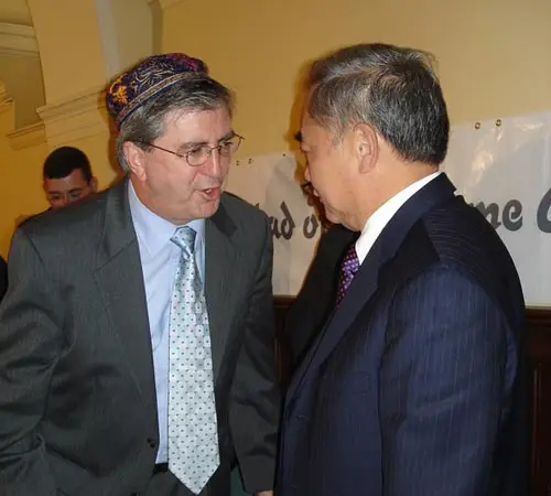 Mr. Tony Lupton MP with The Lord Mayor of Melbourne Cr John So