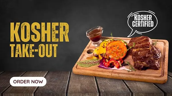 Traveling? Get Fresh Kosher meals ready to go! Order here !
