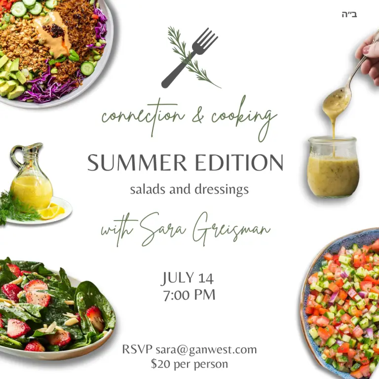 Cooking with Sara - Summer Edition Salads and Dressings