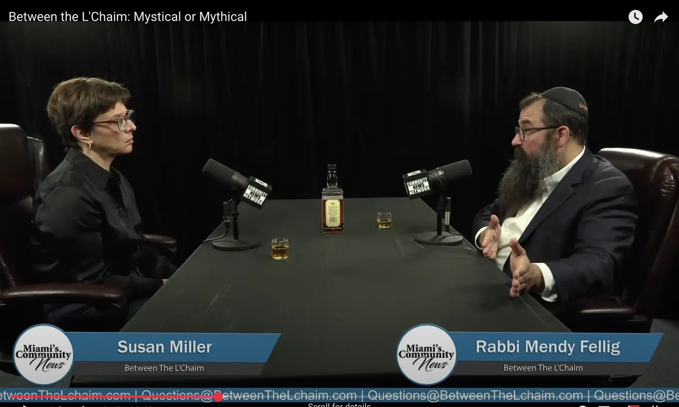 BETWEEN THE L’CHAIM: