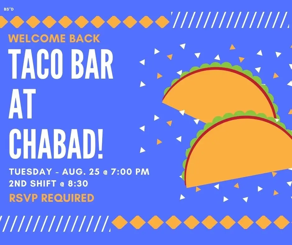 Welcome Back Taco Bar
