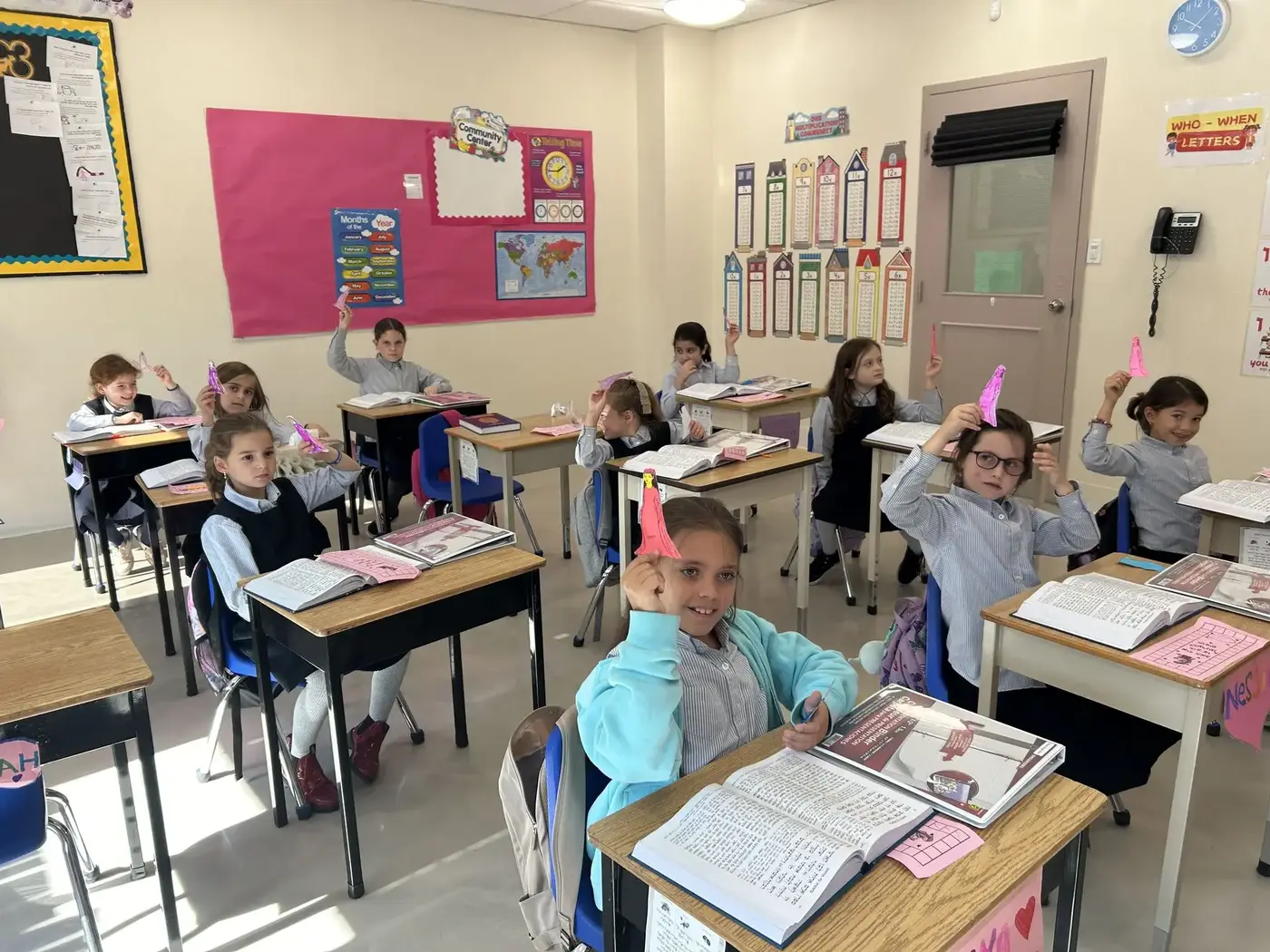 Middle School Students Pre School Students