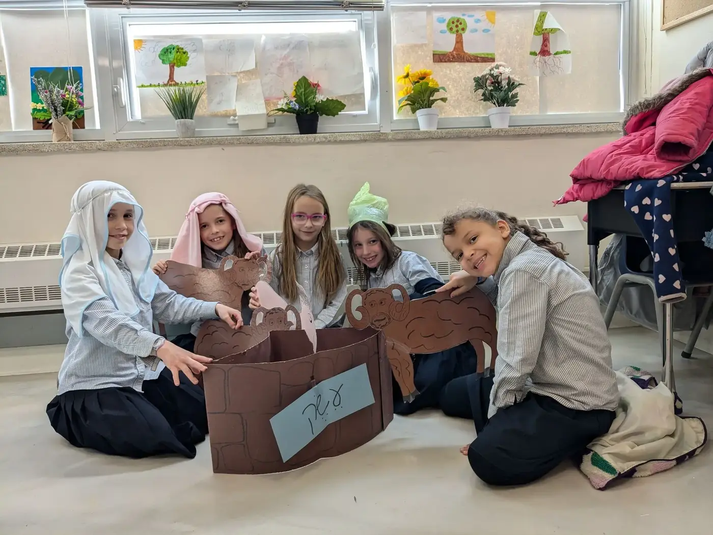 Middle School Students Pre School Students