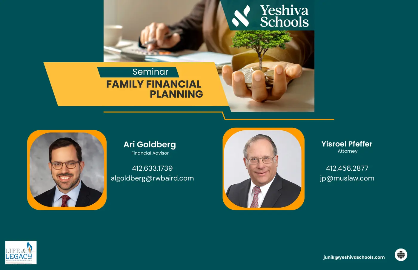 Seminar Series Click the link to watch the recording: Family Financial Planning