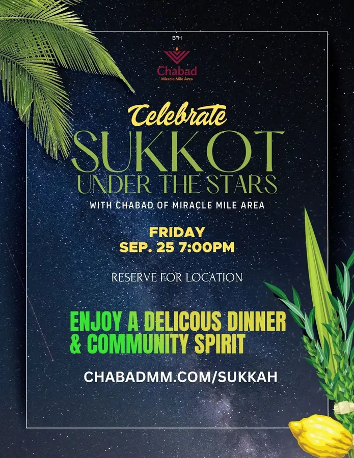 Simchat Torah SUKKOT DINNER RSVP