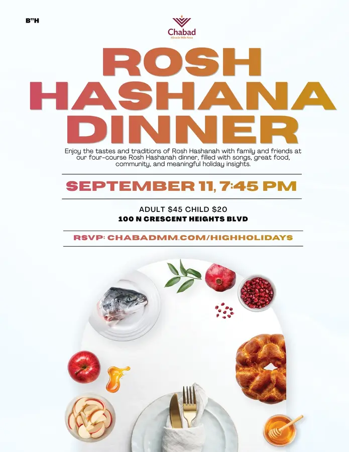 Rosh Hashanah Dinner