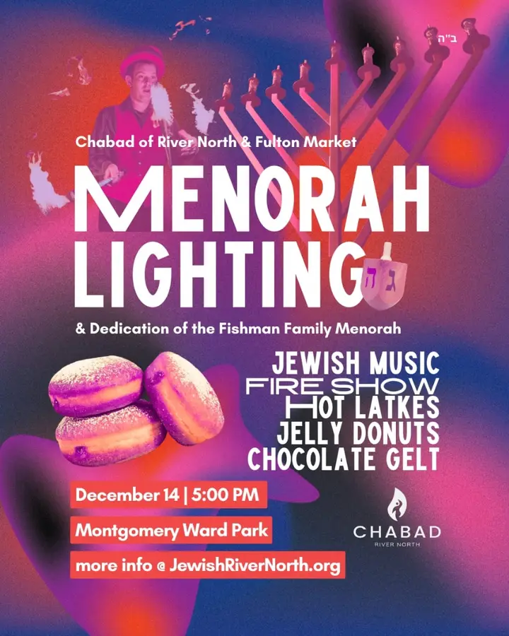 Chabad of River North & Fulton Market presents Light up the night!