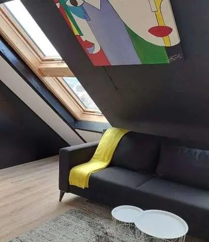 דירה Rooftop 1BR Moedani Avlabari #5 מרחק מבית חב"ד: 20 דקות הליכה
