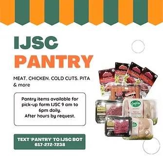 Kosher To facilitate your access to Kosher food, we now carry kosher items at IJSC! Text " Pantry " to the IJSC Bot to see what's in stock