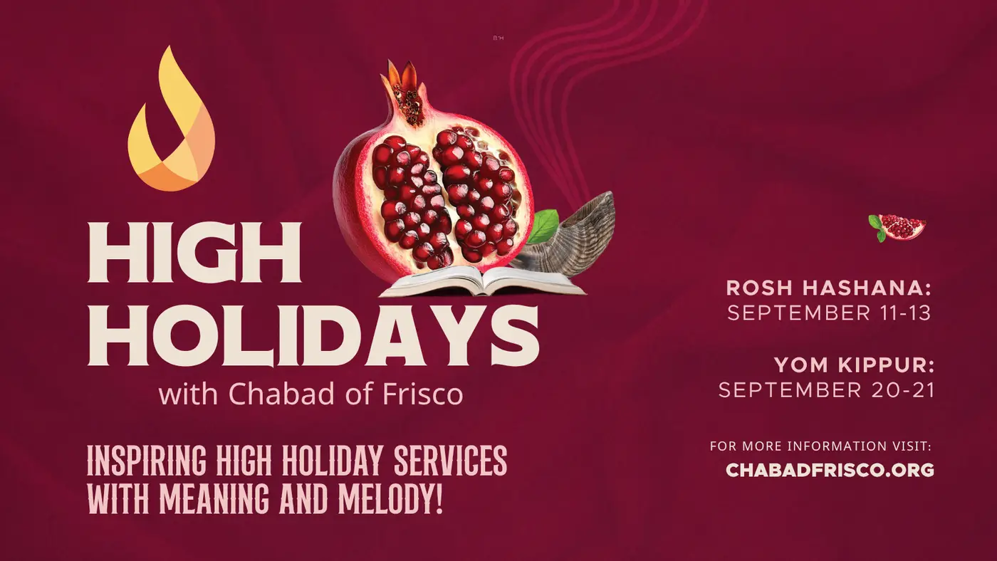 High Holidays with Chabad of Frisco TX
