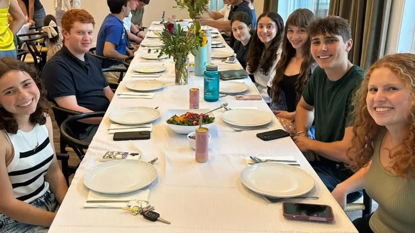 Students at Chabad of Clinton
