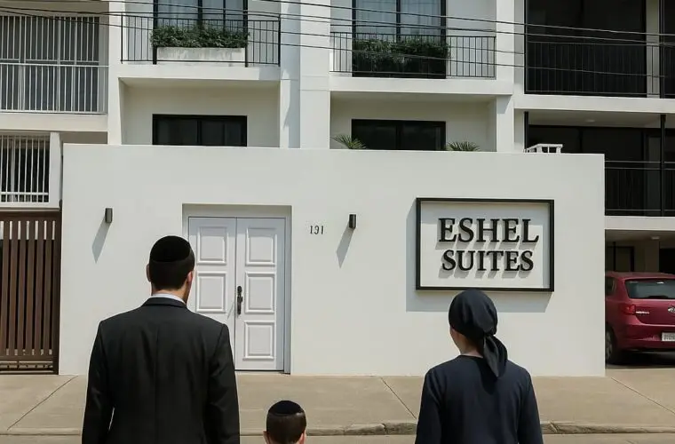 Hotel Kosher Eshel Suites Distance from Chabad House: 5 minutes walking