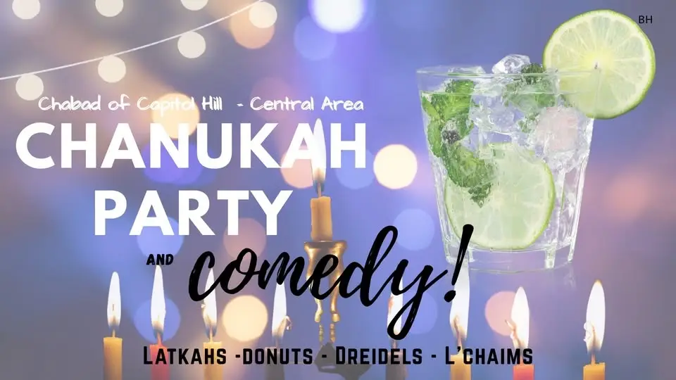 Chanukah Party + Live Comedy