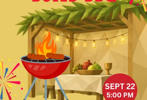 Sep 22, 2026 Sukkah Build BBQ Facebook Email View Detail