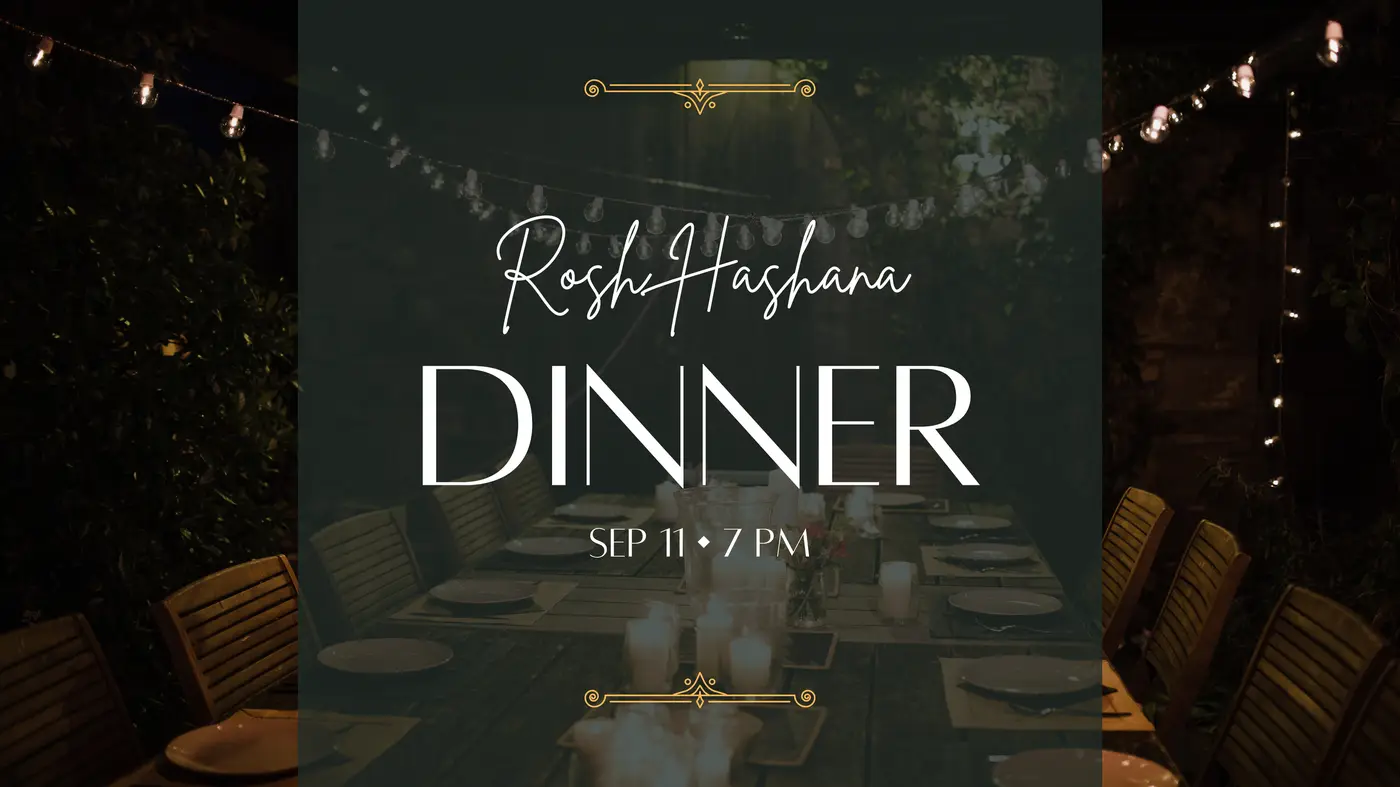 Rosh Hashana Dinner