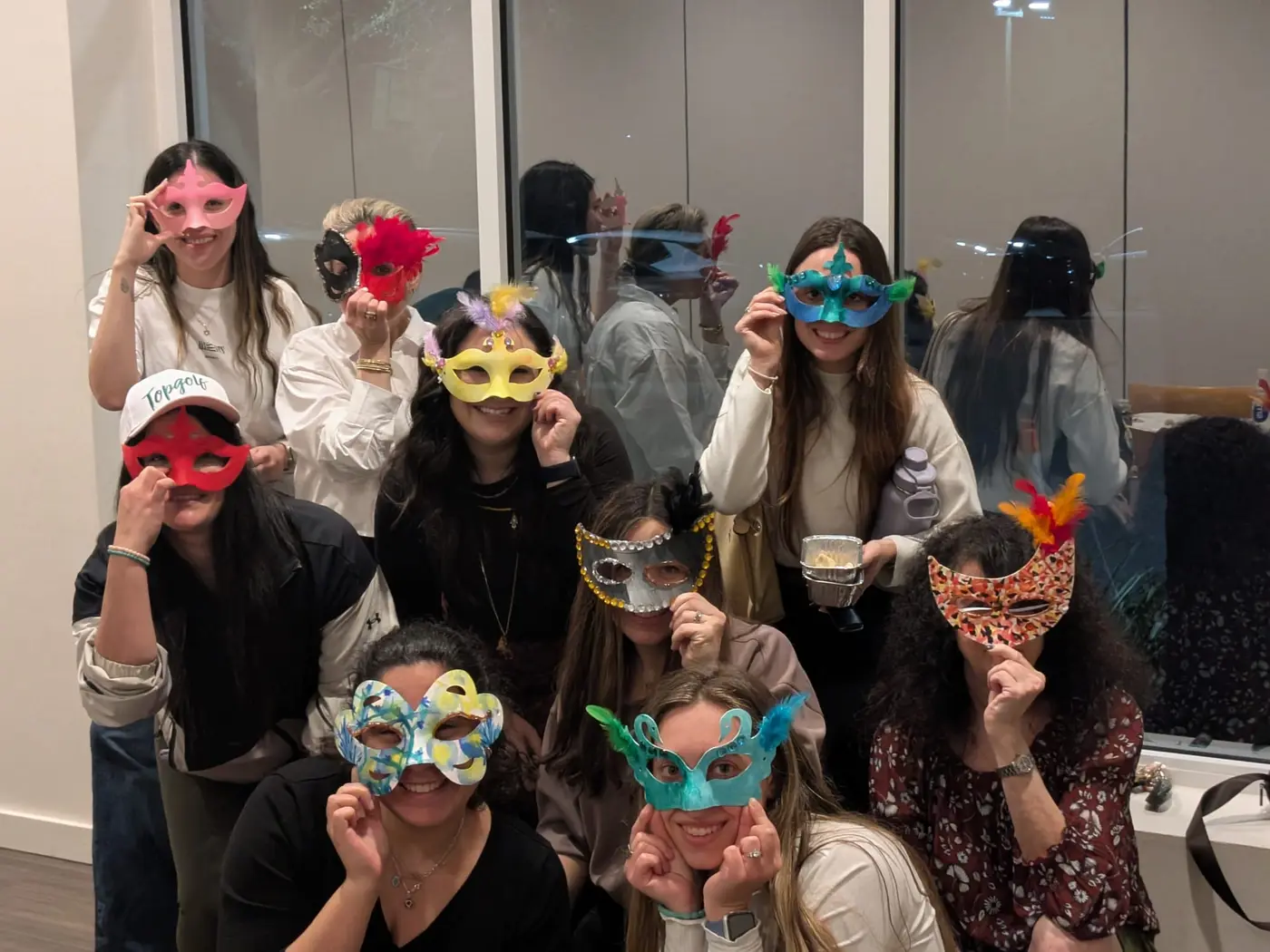 Women at a Chabad event