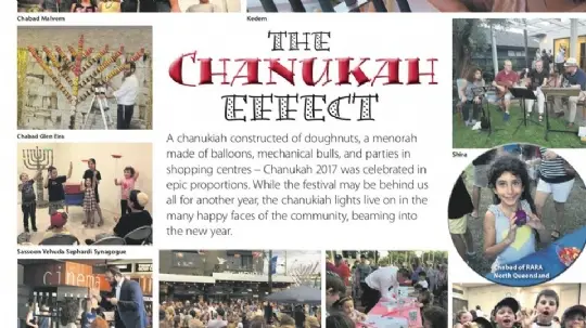 Australian Jewish News, Dec, 2017