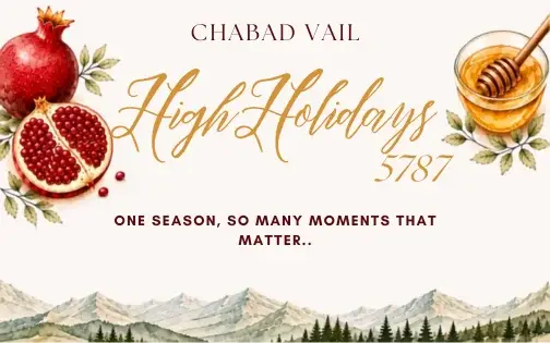 High Holidays 5787