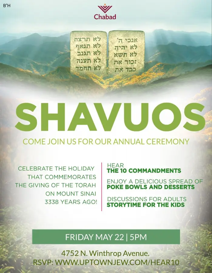 Shavuos 2026