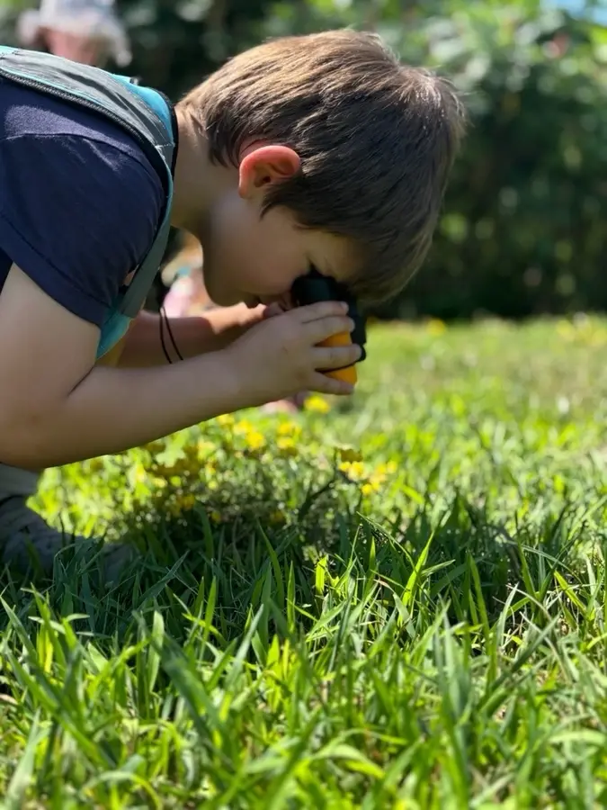 Kicking off Nature Week with an outdoor scavenger hunt 🔎 #Outdoorclassroom #LearnToExplore #WonderOfNature