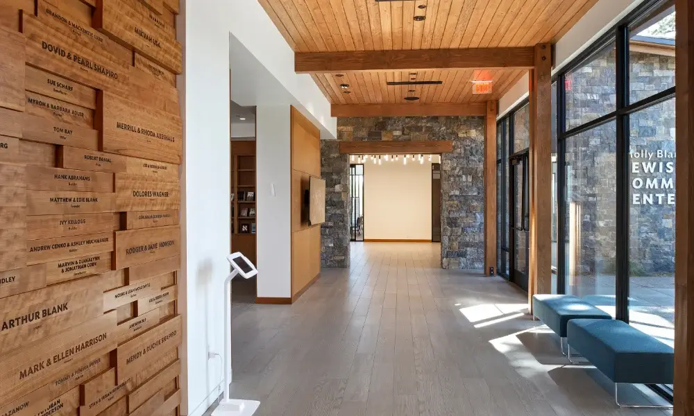 Donor Wall & Front Lobby