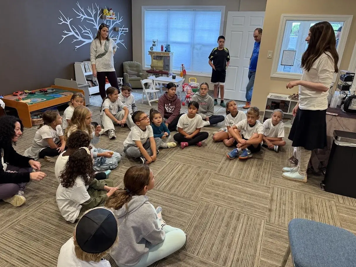 First day of Hebrew School fun!