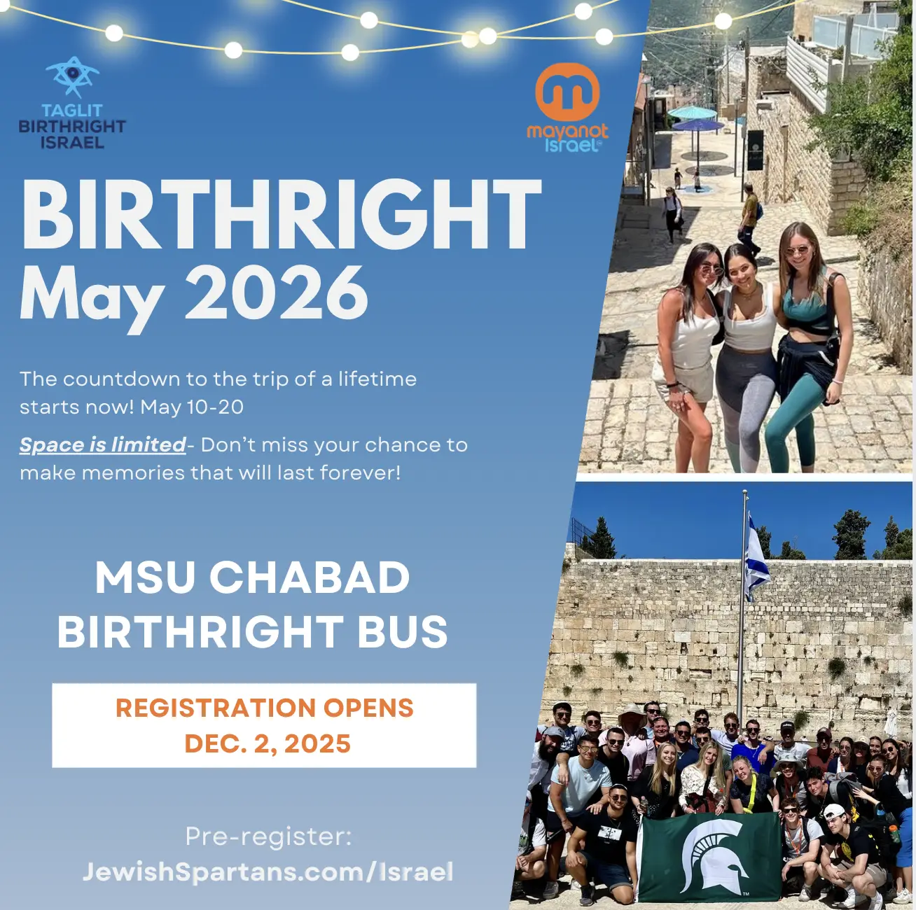 UPDATE: SPRING 2026 TRIP IS NOW FULL!