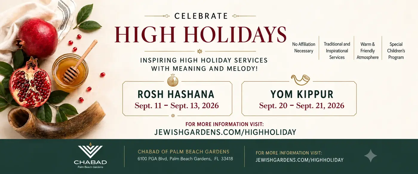 High Holidays 5787 Welcome to the family