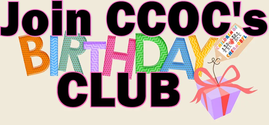 Join CCOC's Birthday Club!