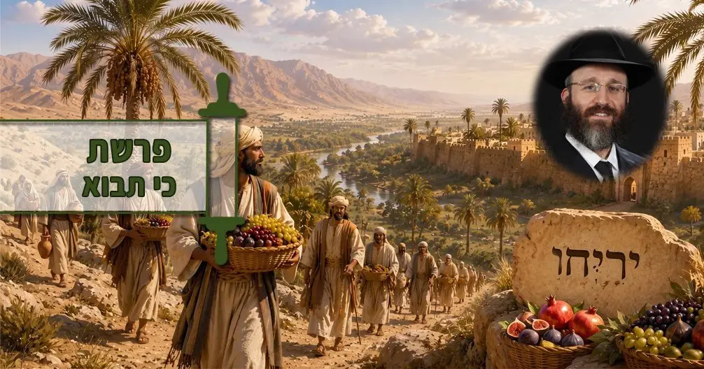 פרשת 'כי תבוא' במבט חסידי עם הרב שאול רייצס • לצפיה
