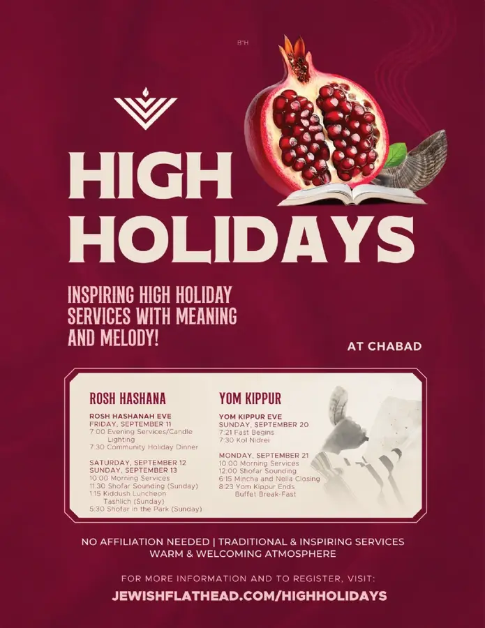 High Holidays at Chabad