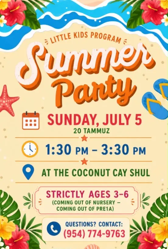 Little Kids Summer Party