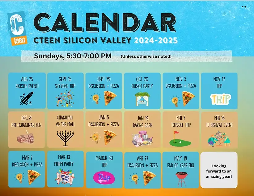 Cteen 2025 calendar