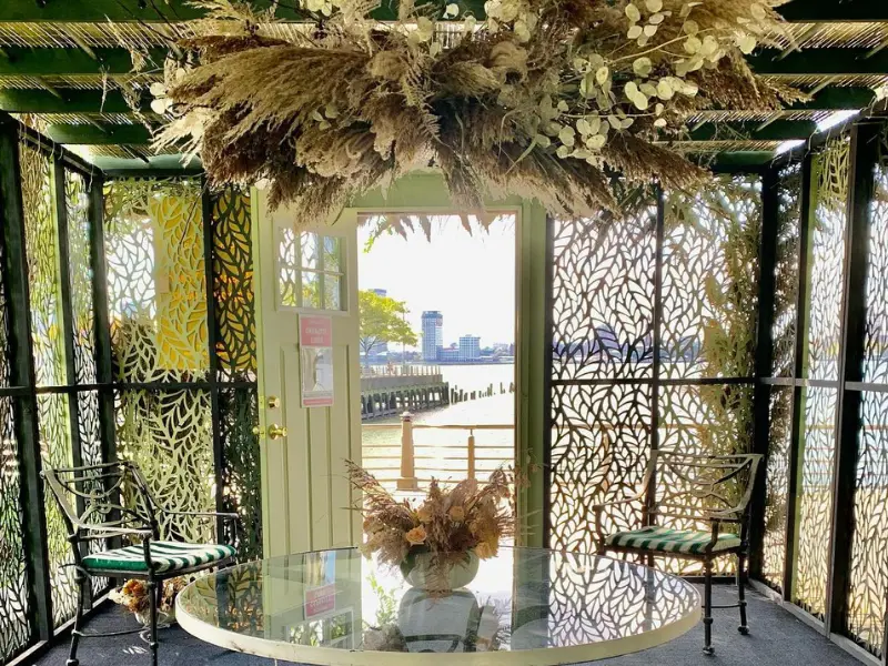 Hudson River Park Sukkah