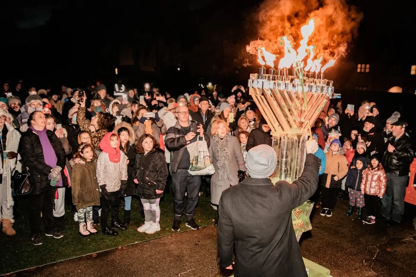 FIRE & ICE Chanukah Spectacular 2021 and the UK’s first Drone Menorah