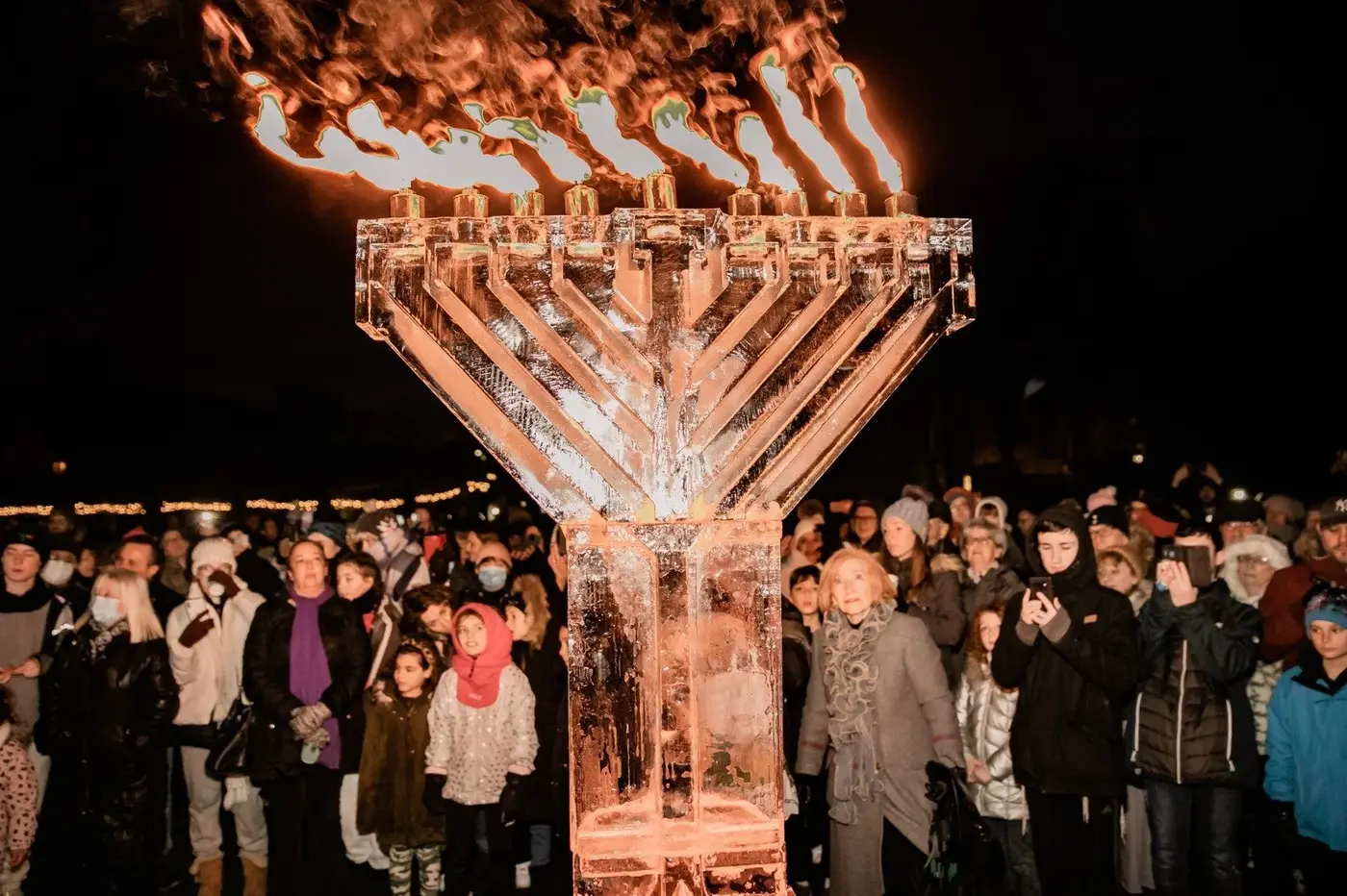 FIRE & ICE Chanukah Spectacular 2021 and the UK’s first Drone Menorah