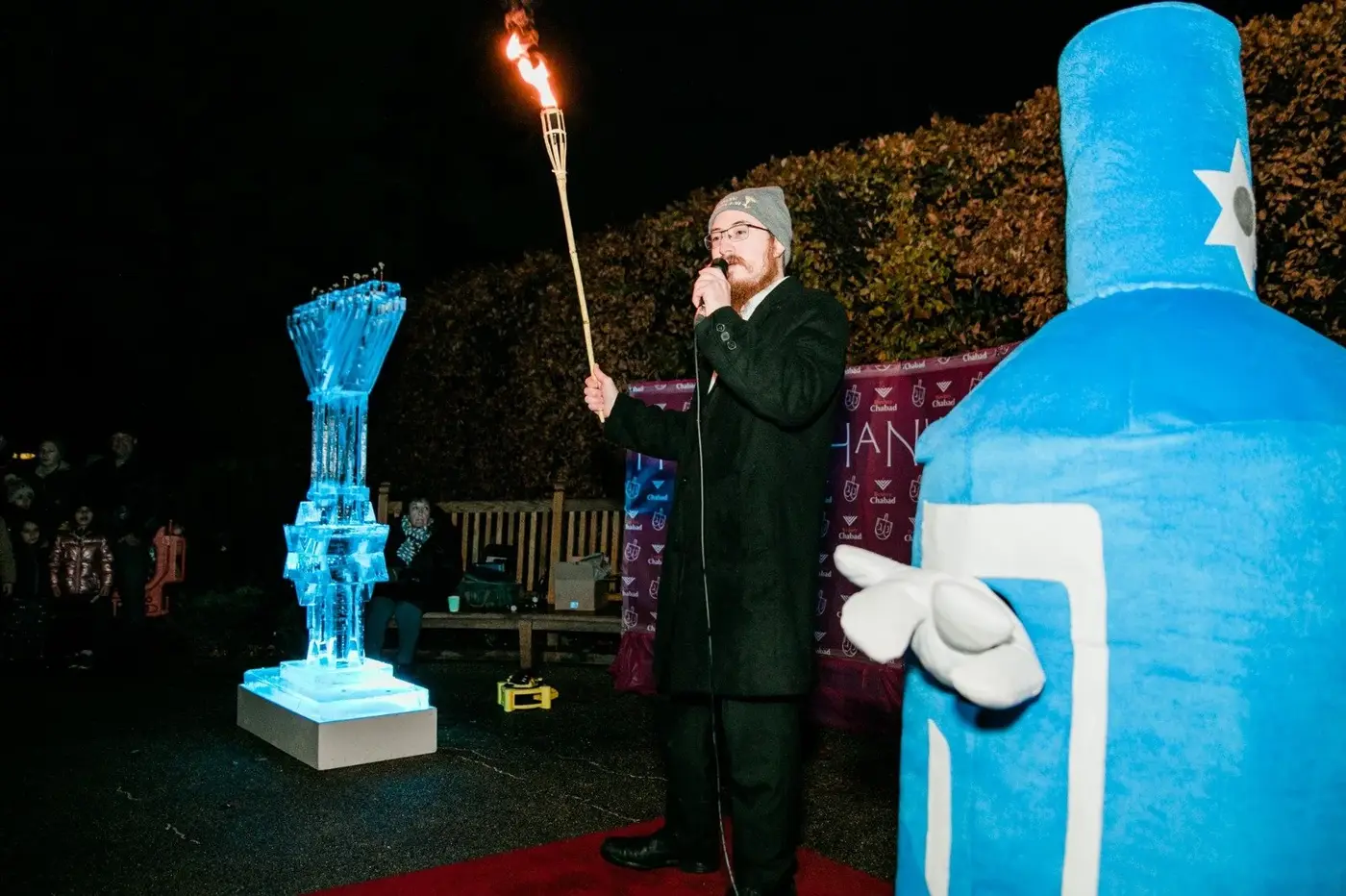 FIRE & ICE Chanukah Spectacular 2021 and the UK’s first Drone Menorah