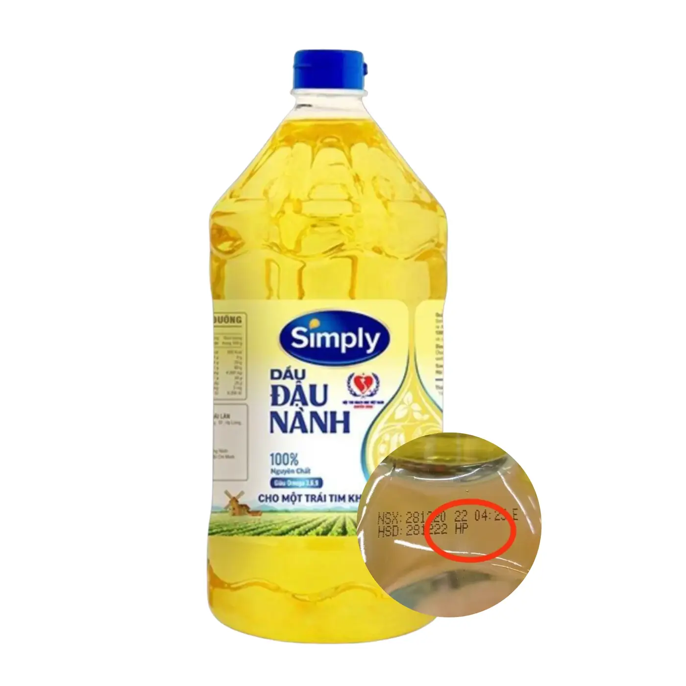 Simply Oil ONLY WITH CODE HP Made in Vietnam Kashrut: SKS